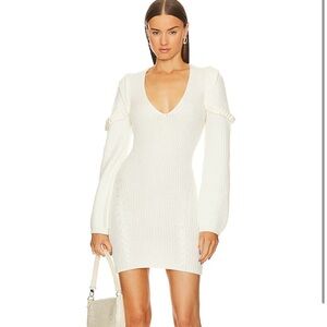 Michael Costello knit sweater dress